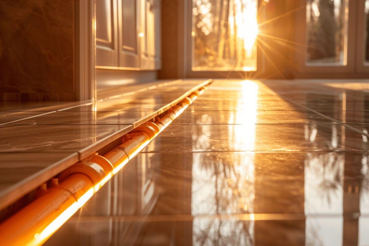 Comment marche un plancher chauffant à eau ?