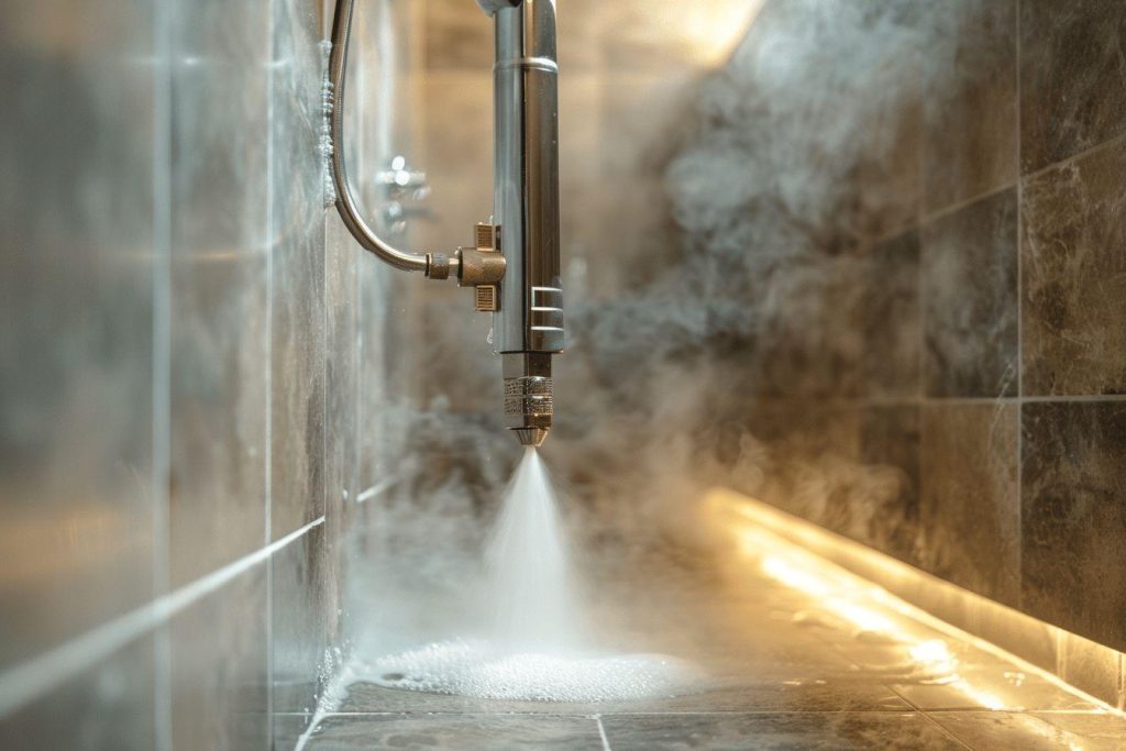 Comment nettoyer une salle de bain à la vapeur ?