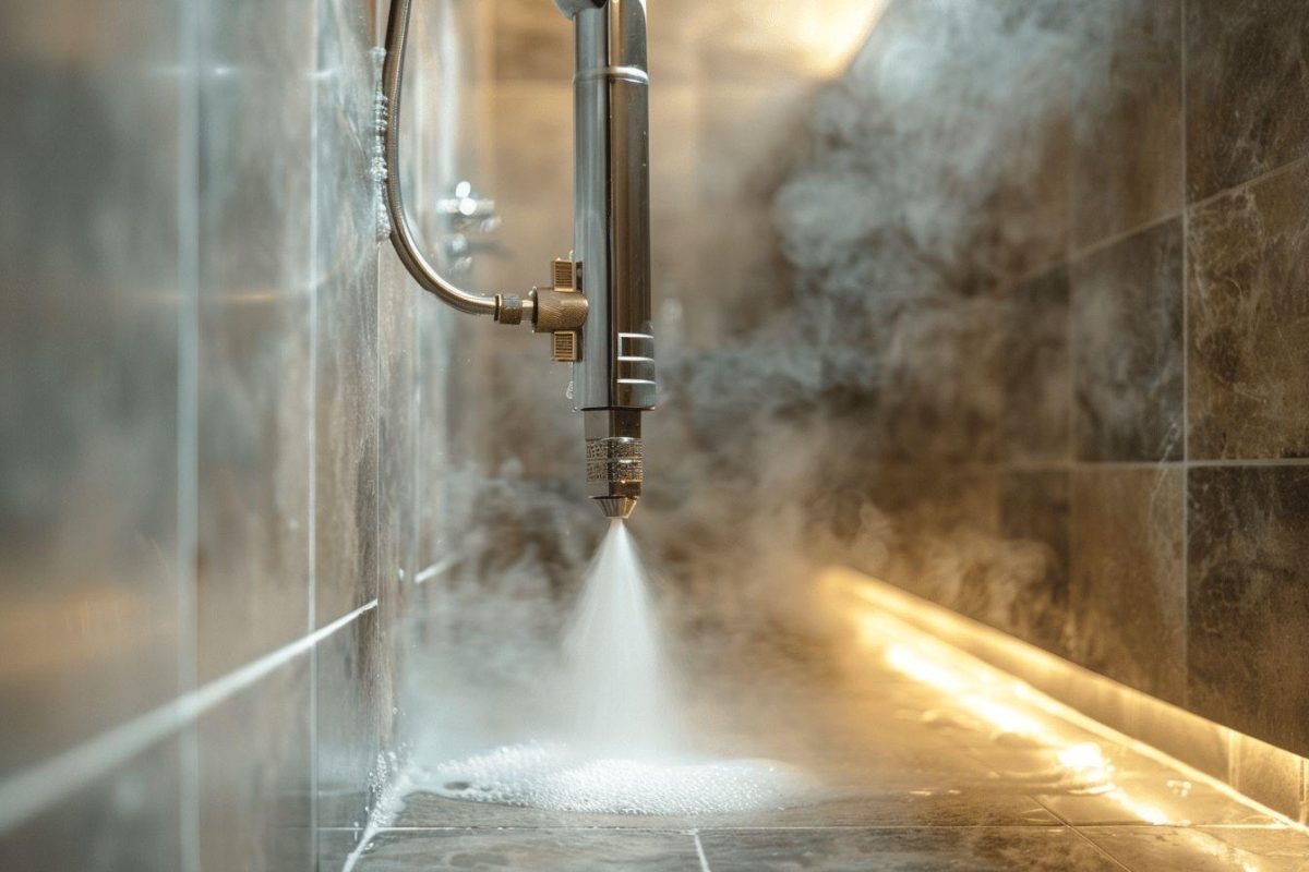 Comment nettoyer une salle de bain à la vapeur ?