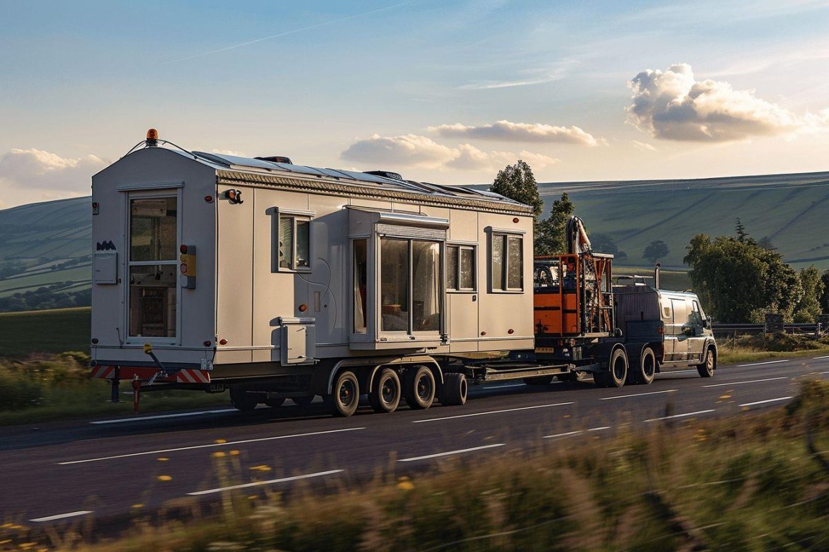 Comment transporter un mobil home pour changer de camping ?