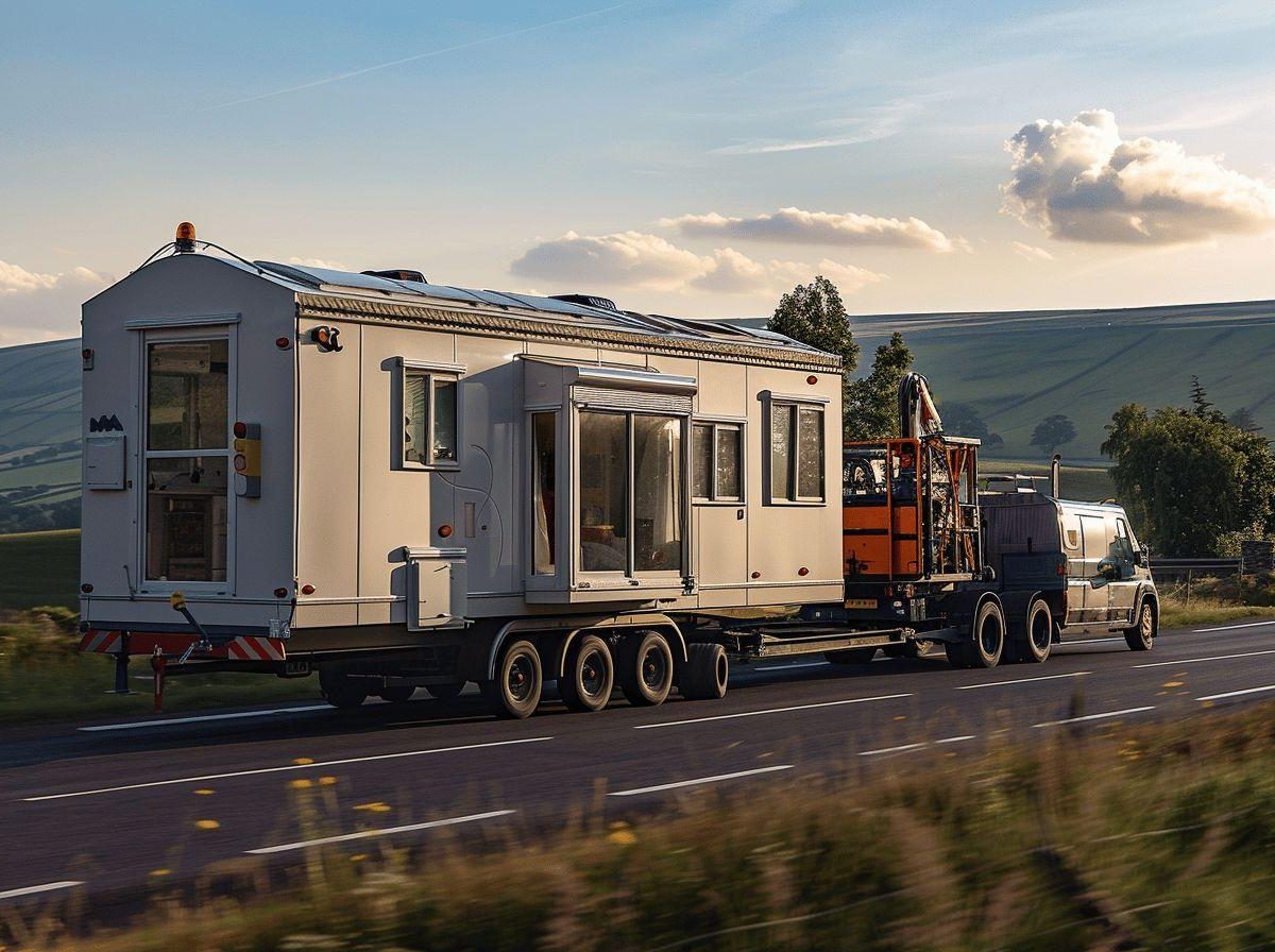 Comment transporter un mobil home pour changer de camping ?