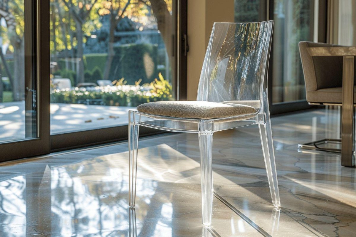 Comment trouver une chaise transparente de salle a manger ?